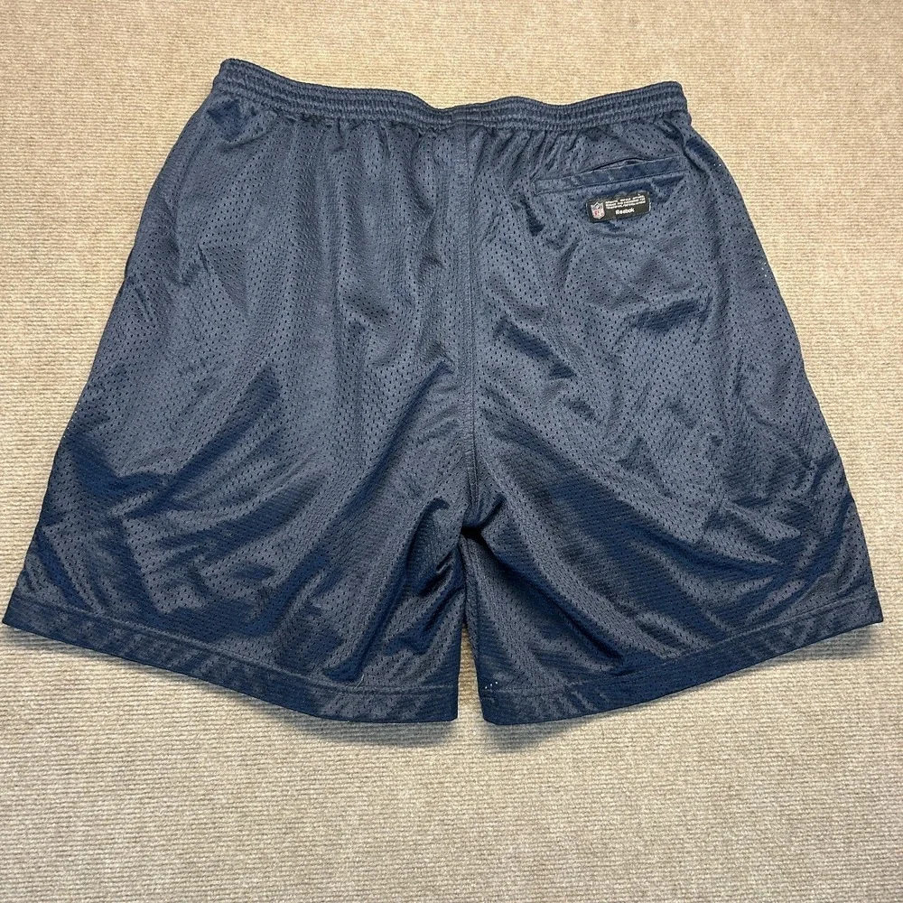 Chicago Bears Athletic Shorts Men's XL Reebok On Field Navy Blue Lined Mesh 7